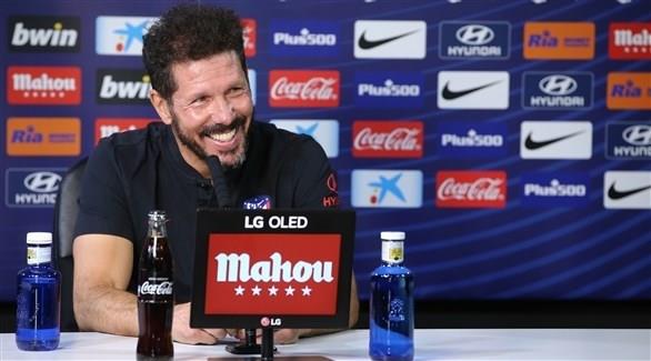 مدرب أتلتيكو مدريد: