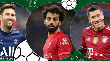 طموحات صلاح وليفاندوفسكي تتحدى ميسي على جائزة