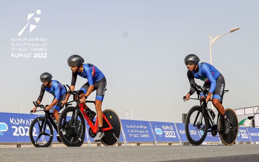 المتسابق العلي يضيف للكويت ذهبية في سباق الدراجات الهوائية ضمن دورة الألعاب الخليجية