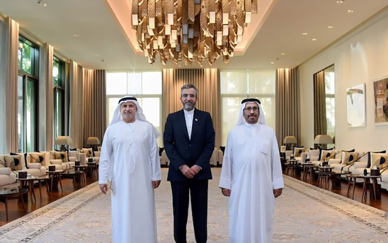 الإمارات وإيران اتفقا على حسن الجوار وتنمية العلاقات الاقتصادية