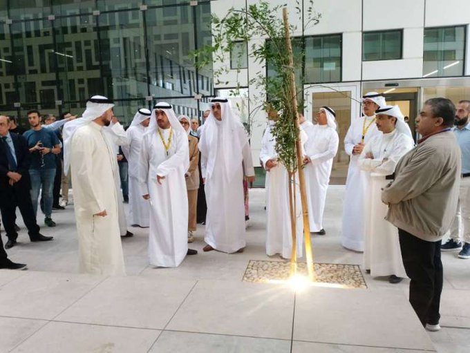 جامعة الكويت تستلم مبنـى الإدارة والمكتبة المركزية بمدينة صباح السالم الجامعية